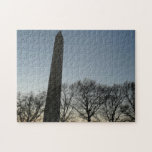 Washington Monument in Winter II Landscape Jigsaw Puzzle