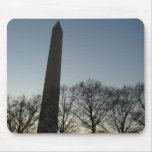 Washington Monument in Winter II Landscape Mouse Pad