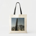 Washington Monument in Winter II Landscape Tote Bag