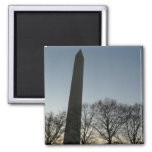 Washington Monument in Winter II Magnet