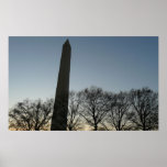 Washington Monument in Winter II Poster