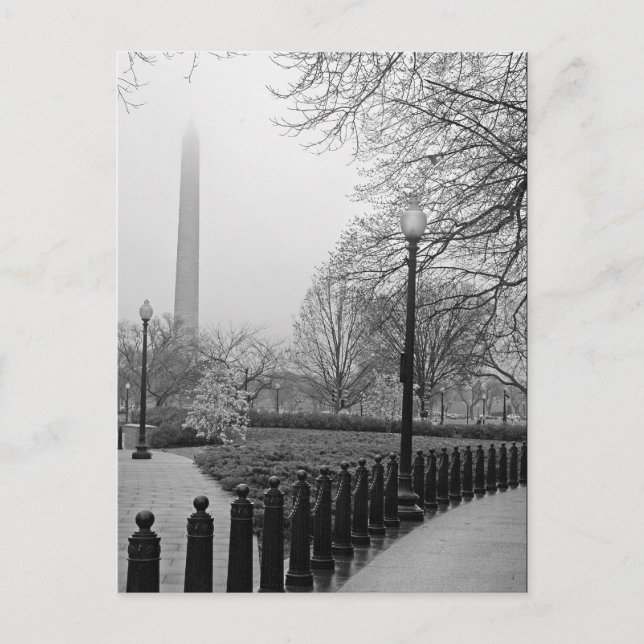 Washington Monument Postcard (Front)