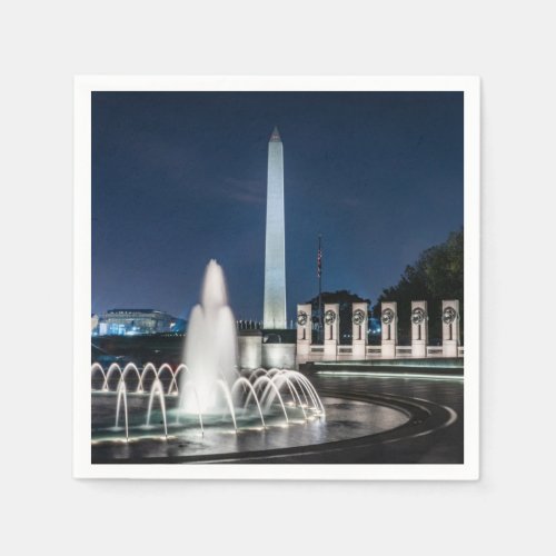 Washington Monument USA George Washington Napkins