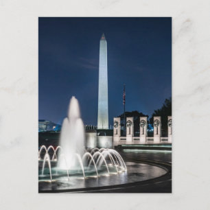 Washington Monument USA George Washington Postcard