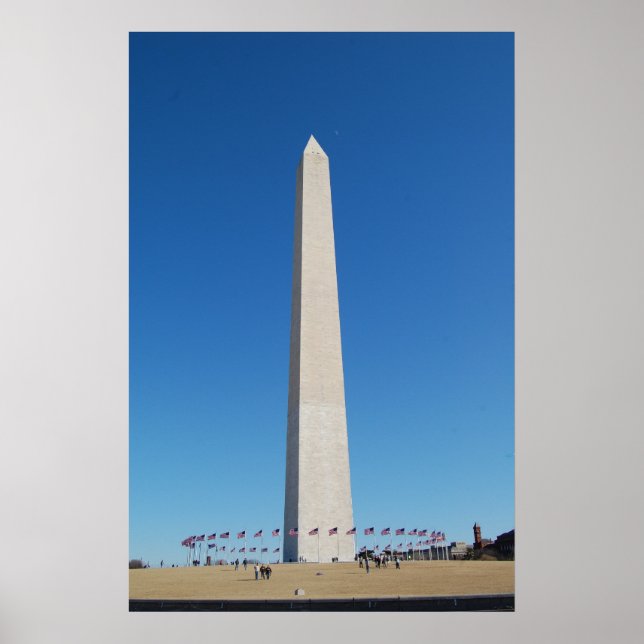 Washington Monument, Washington, DC Poster (Front)