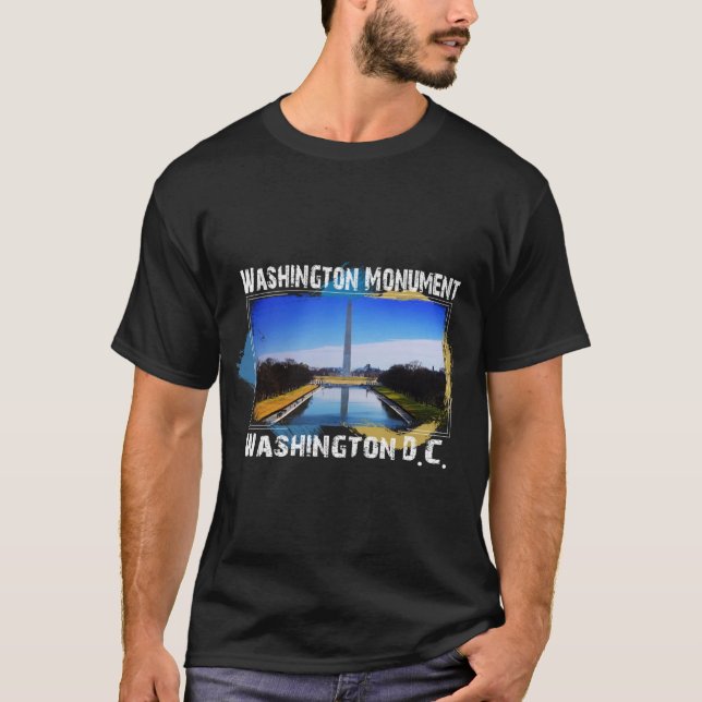 Washington Monument, Washington DC T-shirt design (Front)