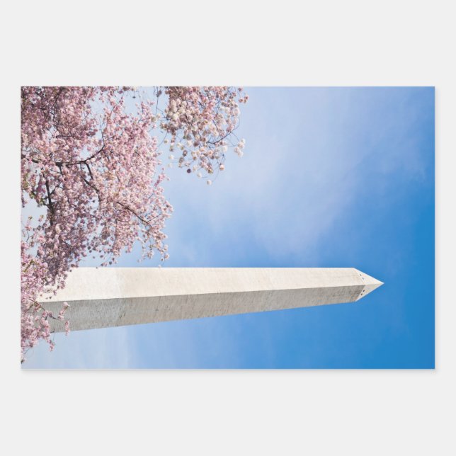 Washington Monument Wrapping Paper Sheets (Front)