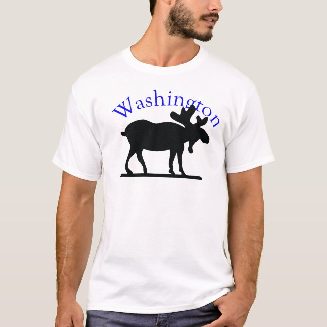 Washington Moose T-Shirt (Front)