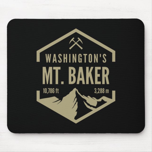 Washington Mt. Byker  Mouse Pad (Front)