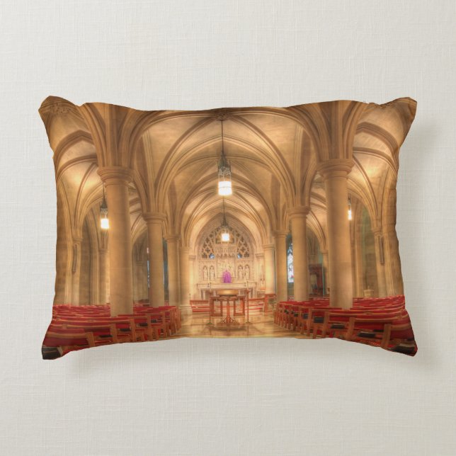Washington National Cathedral Bethlehem Chapel Accent Pillow (Front)