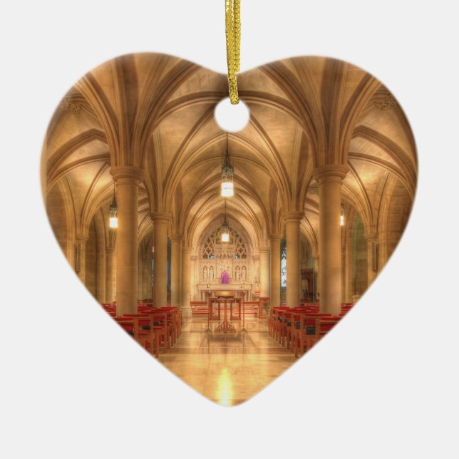 Washington National Cathedral Bethlehem Chapel Ceramic Ornament (Front)