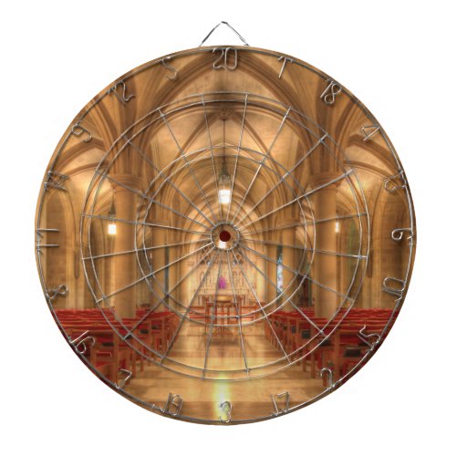 Washington National Cathedral Bethlehem Chapel Dartboard With Darts