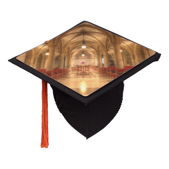 Washington National Cathedral Bethlehem Chapel Graduation Cap Topper (Angled)