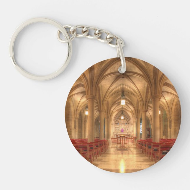 Washington National Cathedral Bethlehem Chapel Keychain (Front)