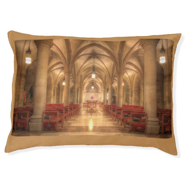 Washington National Cathedral Bethlehem Chapel Pet Bed (Front)