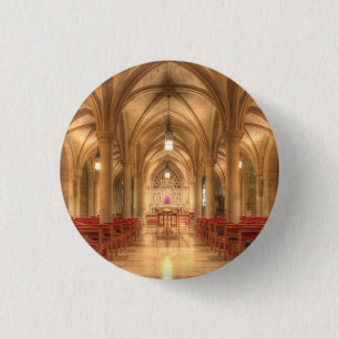 Washington National Cathedral Bethlehem Chapel Pinback Button
