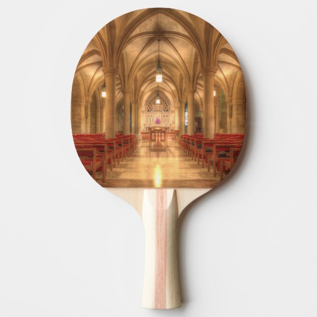 Washington National Cathedral Bethlehem Chapel Ping-Pong Paddle (Front)