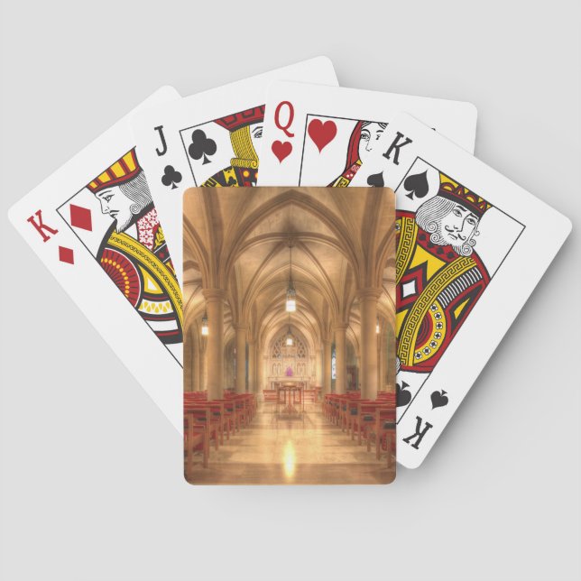 Washington National Cathedral Bethlehem Chapel Poker Cards (Back)