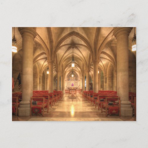 Washington National Cathedral Bethlehem Chapel Postcard