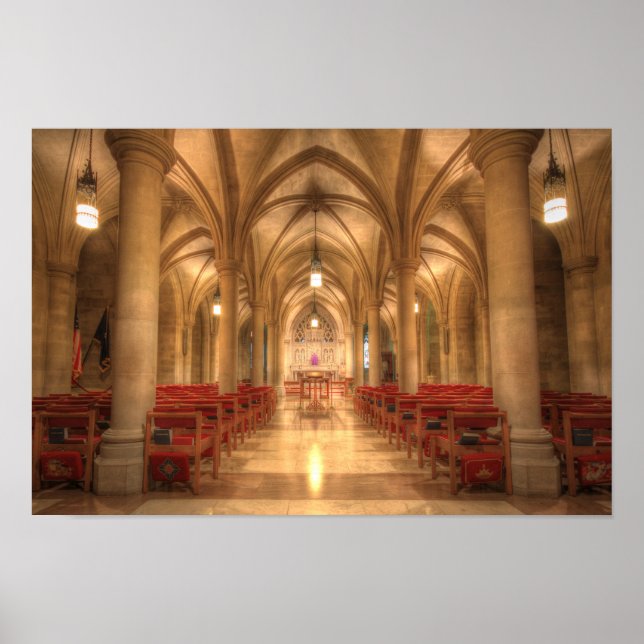 Washington National Cathedral Bethlehem Chapel Poster (Front)
