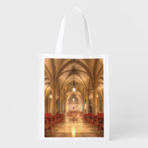 Washington National Cathedral Bethlehem Chapel Reusable Grocery Bag