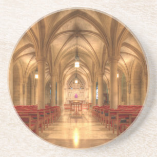 Washington National Cathedral Bethlehem Chapel Sandstone Coaster
