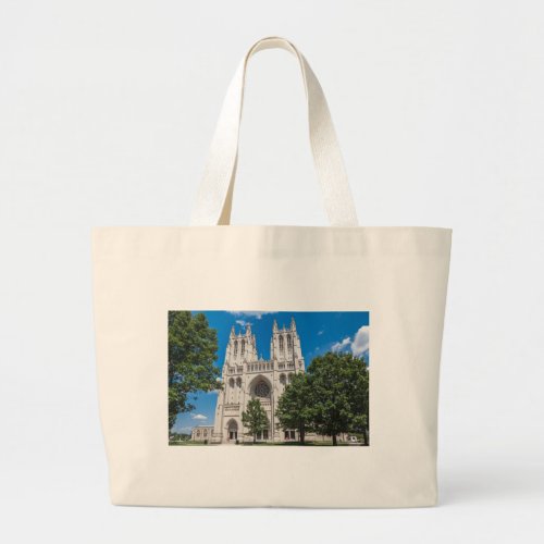 Washington National Cathedral Large Tote Bag