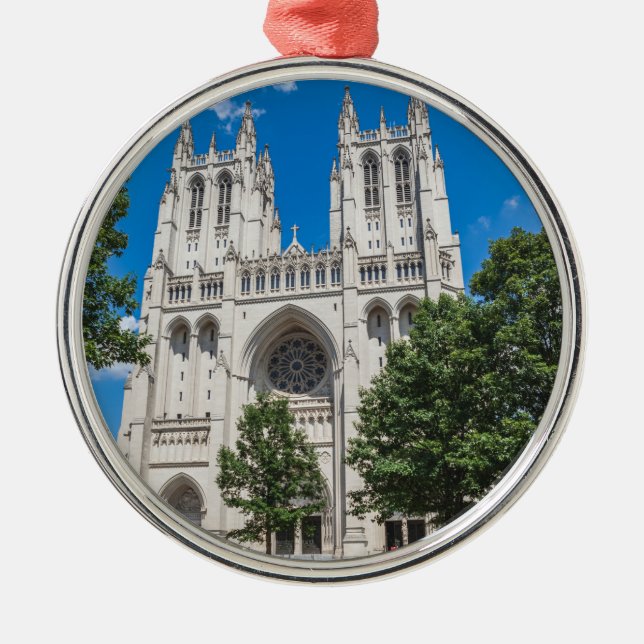 Washington National Cathedral Metal Ornament (Front)