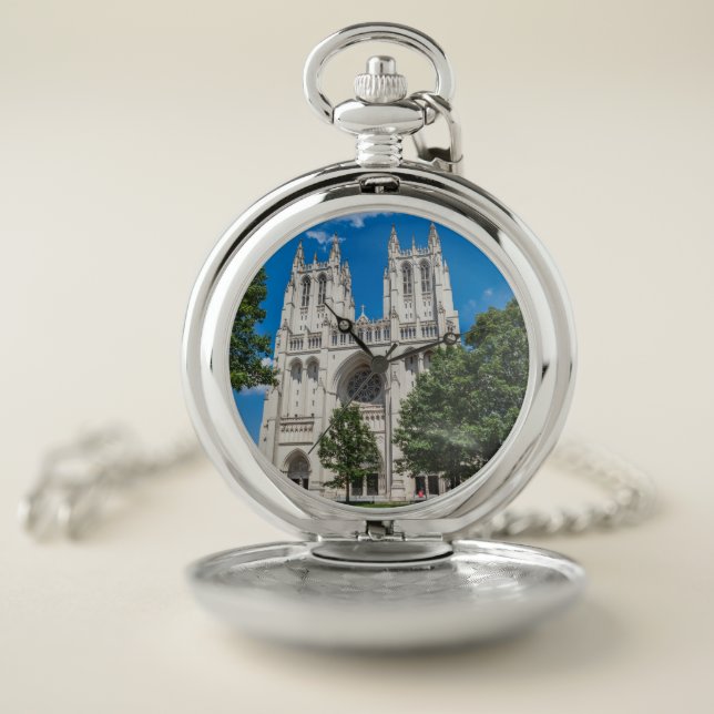 Washington National Cathedral Pocket Watch (Inside)