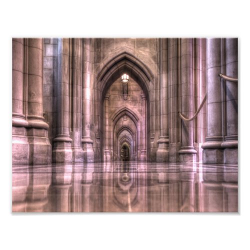 Washington National Cathedral Reflections Photo Print