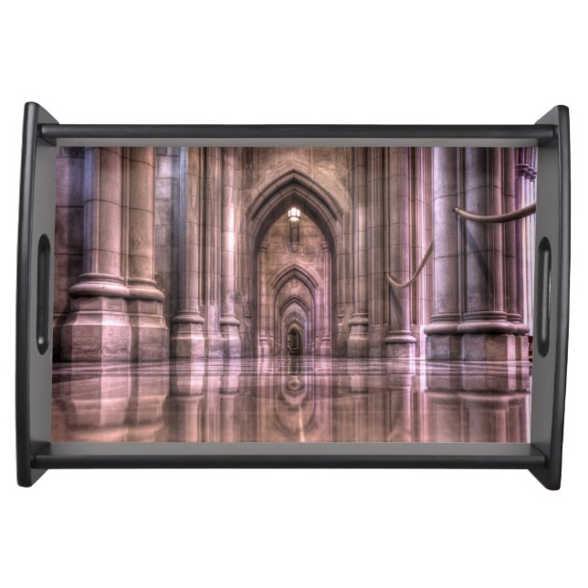 Washington National Cathedral Reflections Serving Tray (Front)