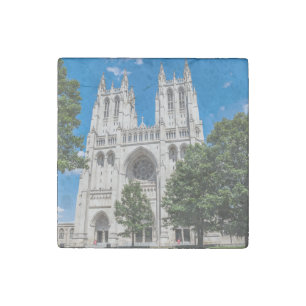 Washington National Cathedral Stone Magnet
