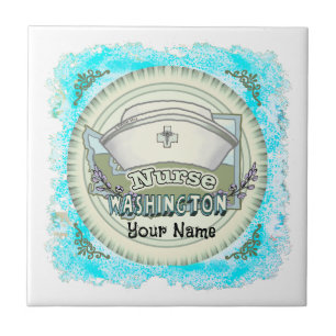 Washington Nurse  Ceramic Tile