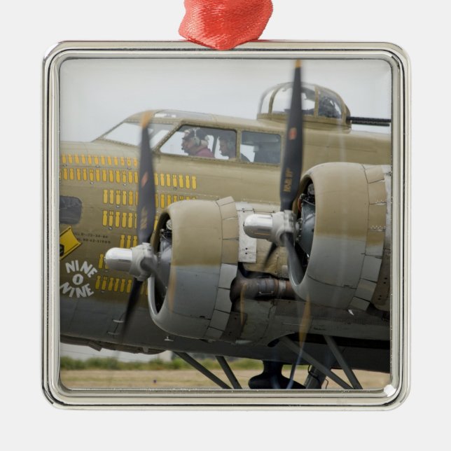 Washington, Olympia,  military airshow. 2 Metal Ornament (Front)