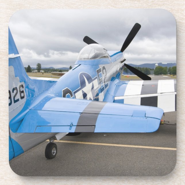 Washington, Olympia,  military airshow. 3 Beverage Coaster (Front)