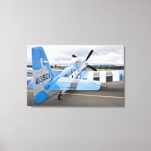 Washington, Olympia,  military airshow. 3 Canvas Print (Front)