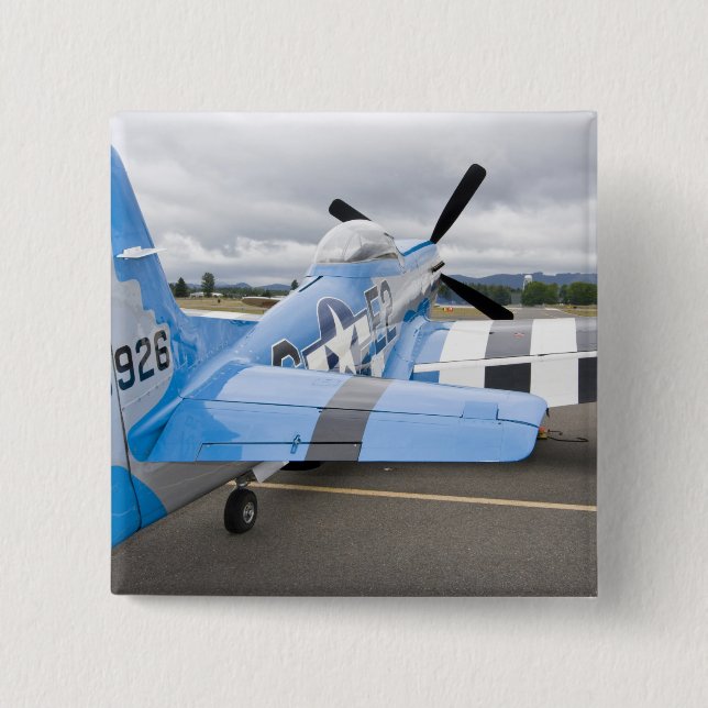 Washington, Olympia,  military airshow. 3 Pinback Button (Front)