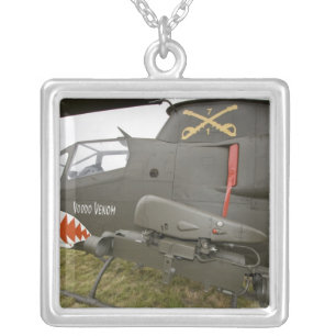 Washington, Olympia, military airshow. 8 Silver Plated Necklace