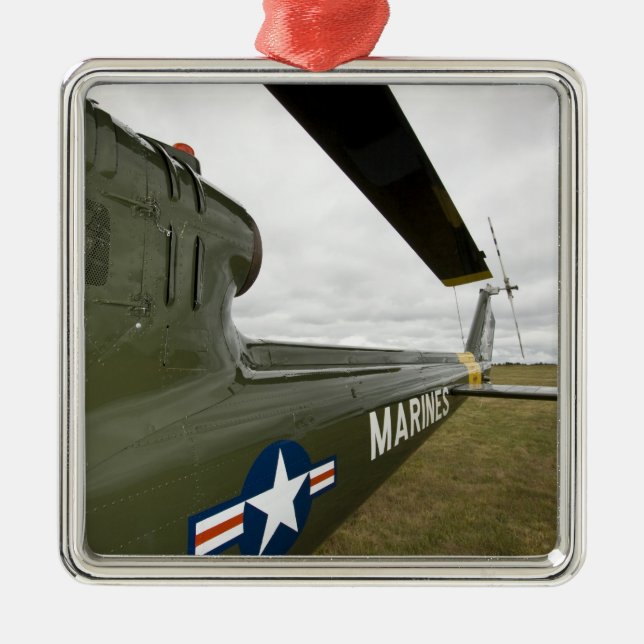 Washington, Olympia, military airshow. Metal Ornament (Front)