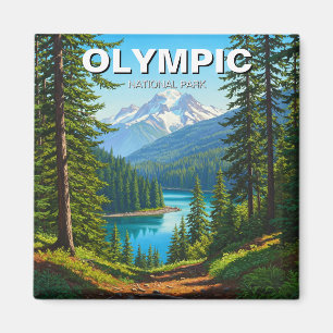 Washington olympic national park travel magnet