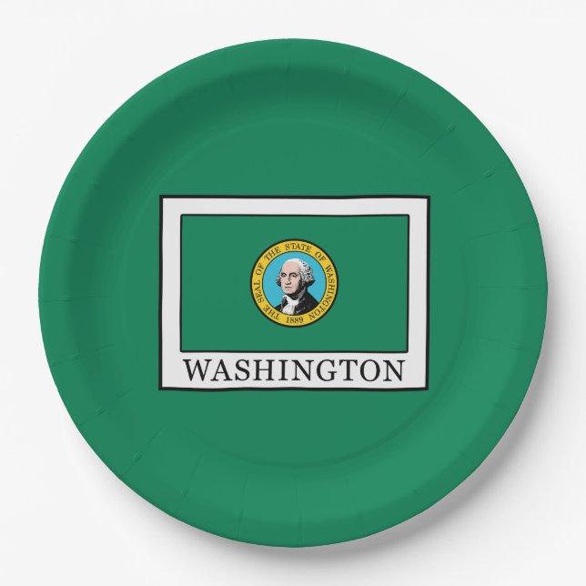 Washington Paper Plates (Front)