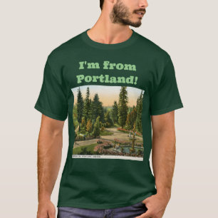 Washington Park, Portland, Oregon Vintage T-Shirt