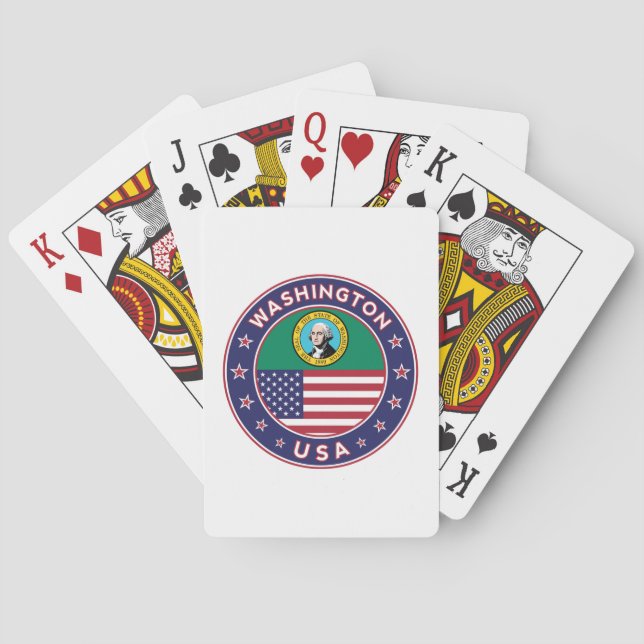 Washington Poker Cards (Back)