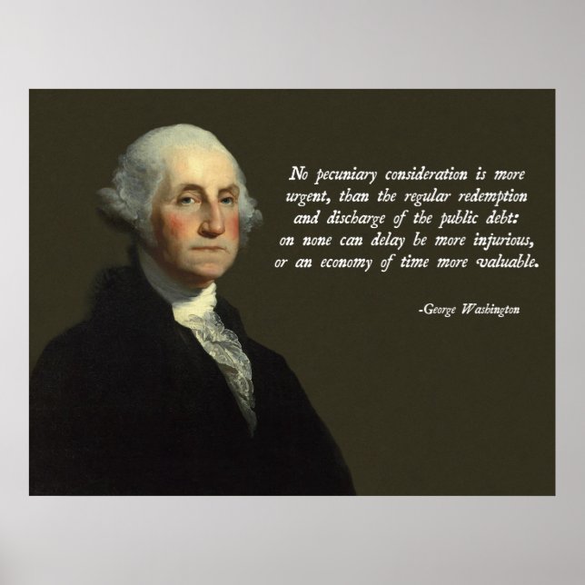 Washington Public Debt Poster (Front)