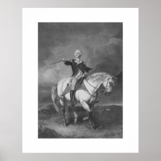 Washington Receiving A Salute At Trenton Poster