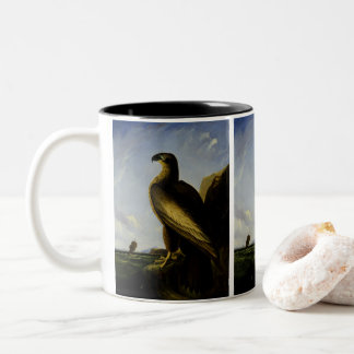 Washington Sea Eagle by John James Audubon Two-Tone Coffee Mug