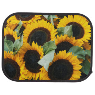 Washington, Seattle, Sunflower for sale pike Car Floor Mat