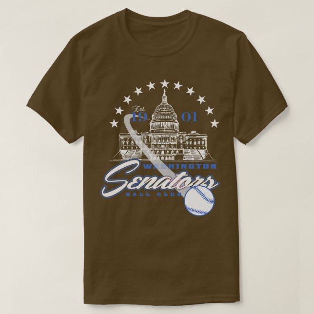 Washington Senators T-Shirt (Design Front)