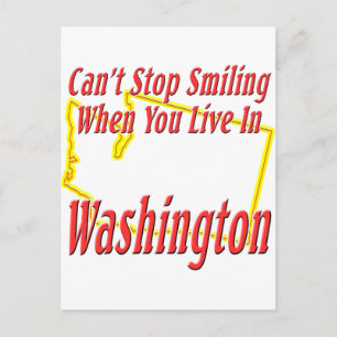 Washington - Smiling Postcard
