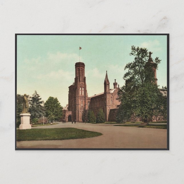 Washington. Smithsonian Institution classic Photoc Postcard (Front)